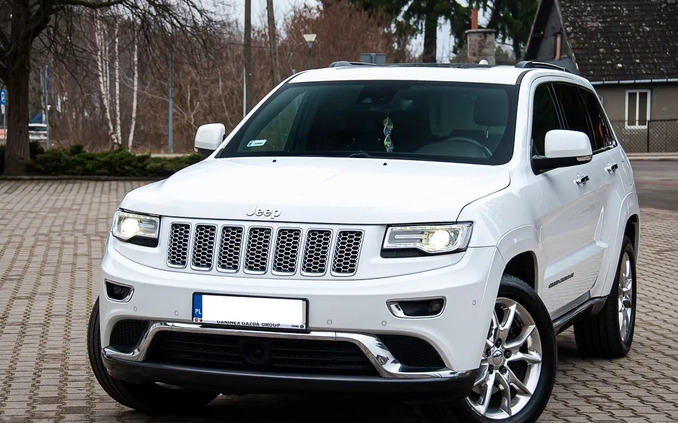 Jeep Grand Cherokee cena 119900 przebieg: 110000, rok produkcji 2017 z Węgliniec małe 781